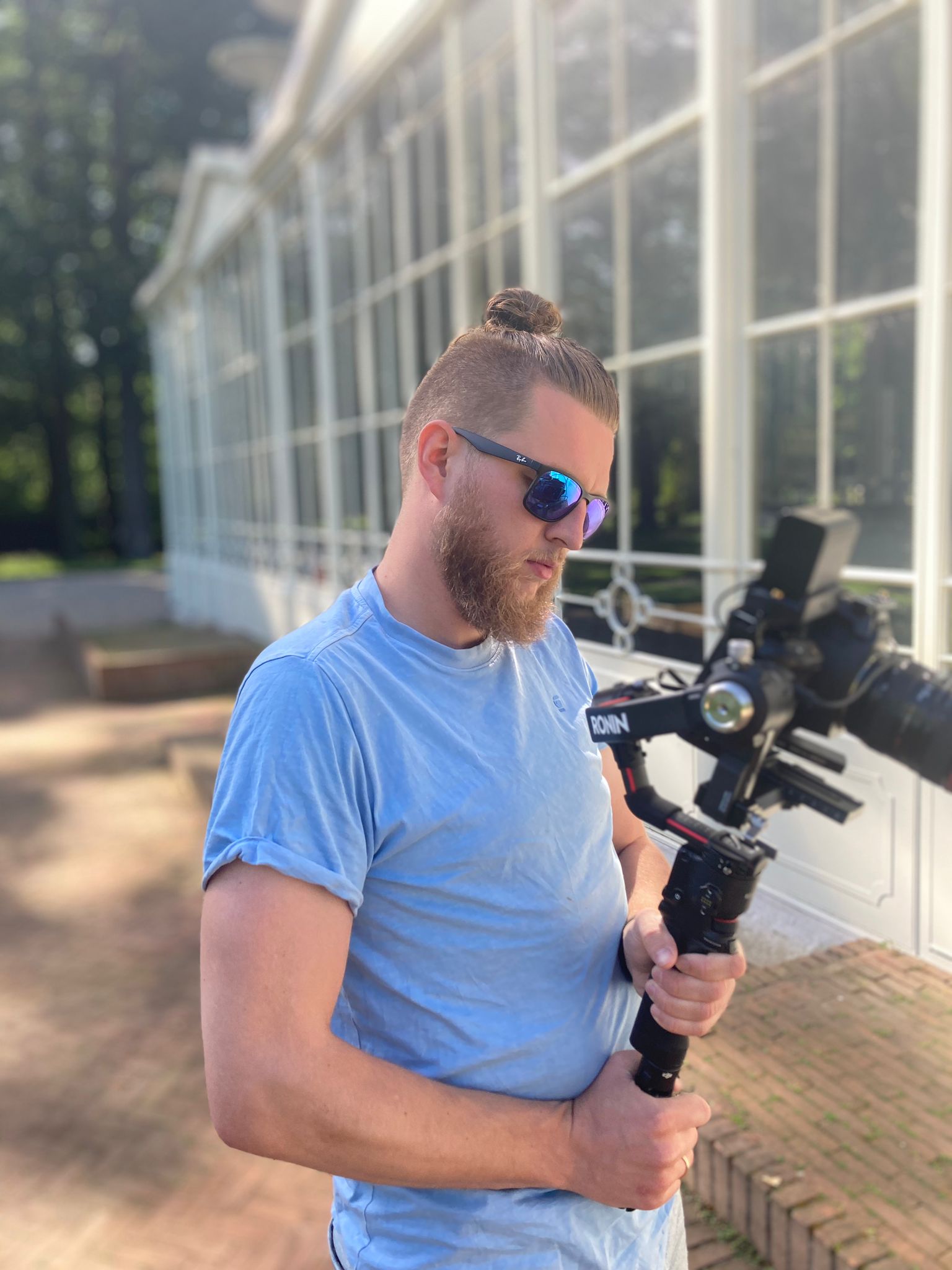 Nico van Griff Media met zijn camera